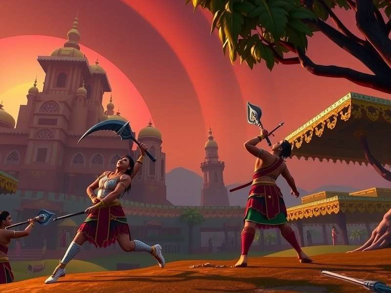 Goa Warrior Vengeance gameplay screenshot